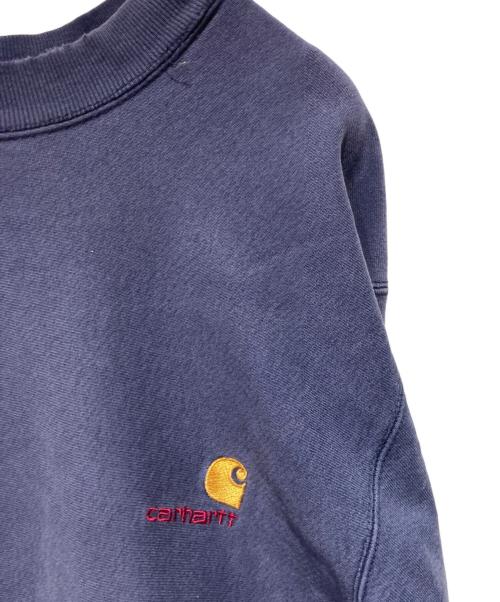 CarHartt（カーハート）CarHartt (カーハート) ロゴスウェット ネイビー サイズ:表記無しの古着・服飾アイテム