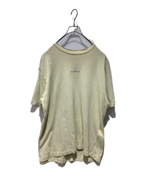 STONE ISLAND（ストーンアイランド）STONE ISLAND (ストーンアイランド) 半袖Tシャツ グリーン サイズ:Mの古着・服飾アイテム
