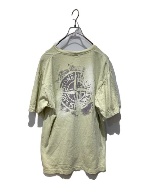 STONE ISLAND（ストーンアイランド）STONE ISLAND (ストーンアイランド) 半袖Tシャツ グリーン サイズ:Mの古着・服飾アイテム