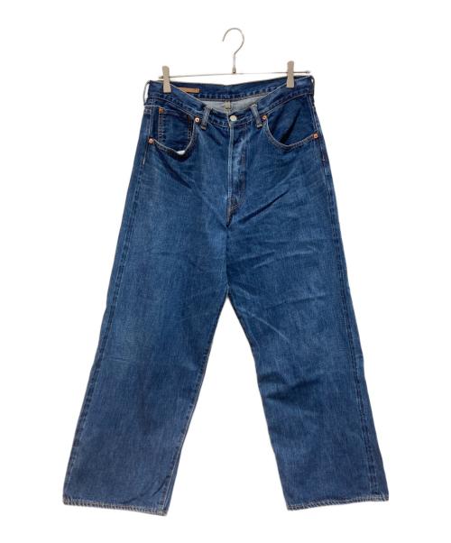 SCYEBASICS（サイベーシックス）SCYEBASICS (サイベーシックス) Used Wash Wide Leg Jeans インディゴ サイズ:W31の古着・服飾アイテム