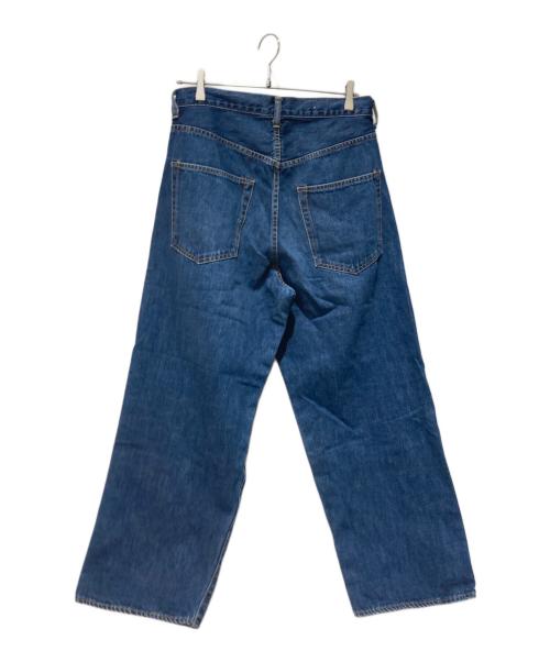 SCYEBASICS（サイベーシックス）SCYEBASICS (サイベーシックス) Used Wash Wide Leg Jeans インディゴ サイズ:W31の古着・服飾アイテム