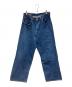 SCYEBASICS（サイベーシックス）の古着「Used Wash Wide Leg Jeans」｜インディゴ