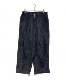 Needles（ニードルズ）の古着「6oz Denim ヒザデルパンツ」｜ブラック