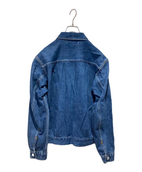 SCYEBASICS（サイベーシックス）SCYEBASICS (サイベーシックス) Selvedge Denim Used Wash Trucker Jacket 2 インディゴ サイズ:40の古着・服飾アイテム
