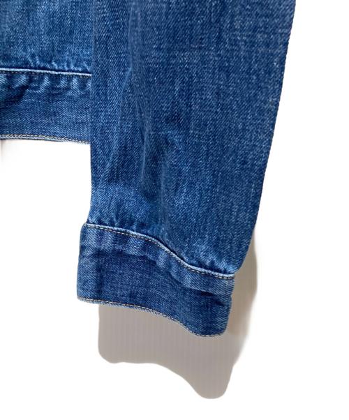SCYEBASICS（サイベーシックス）SCYEBASICS (サイベーシックス) Selvedge Denim Used Wash Trucker Jacket 2 インディゴ サイズ:40の古着・服飾アイテム