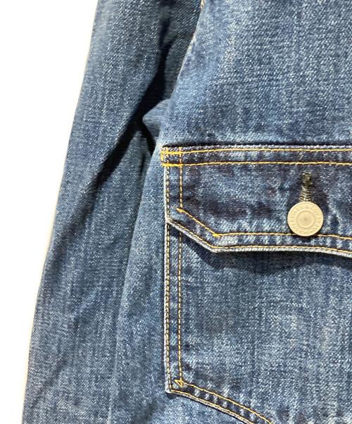 SCYEBASICS（サイベーシックス）SCYEBASICS (サイベーシックス) Selvedge Denim Used Wash Trucker Jacket 2 インディゴ サイズ:40の古着・服飾アイテム