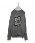 KENZO（ケンゾー）の古着「Boke Flower Knit」｜グレー