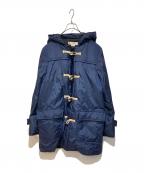 COMME des GARCONS SHIRTコムデギャルソンシャツ）の古着「中綿ダッフルコート」｜ネイビー