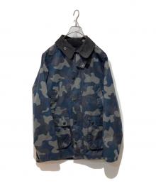 Barbour（バブアー）の古着「SL BEDALE CAMO」｜ネイビー×ブラック