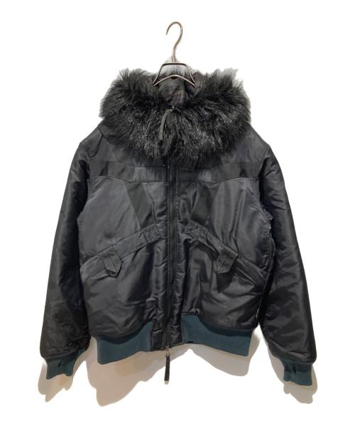 MAHARISHI（マハリシ）MAHARISHI (マハリシ) ボアフライトジャケット ブラック サイズ:Sの古着・服飾アイテム