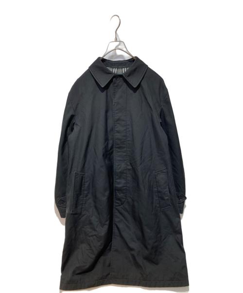 BURBERRY BLACK LABEL（バーバリーブラックレーベル）BURBERRY BLACK LABEL (バーバリーブラックレーベル) ステンカラーコート ブラック サイズ:不明の古着・服飾アイテム