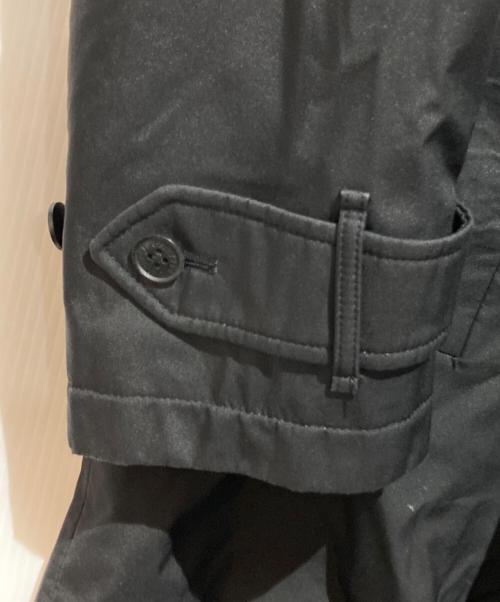 BURBERRY BLACK LABEL（バーバリーブラックレーベル）BURBERRY BLACK LABEL (バーバリーブラックレーベル) ステンカラーコート ブラック サイズ:不明の古着・服飾アイテム
