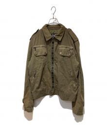 DOLCE & GABBANA（ドルチェ＆ガッバーナ）の古着「ミリタリージャケット」｜カーキ