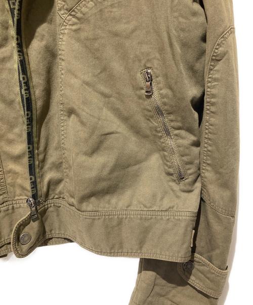 DOLCE & GABBANA（ドルチェ＆ガッバーナ）DOLCE & GABBANA (ドルチェ＆ガッバーナ) ミリタリージャケット カーキ サイズ:36の古着・服飾アイテム