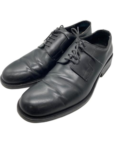 GUCCI（グッチ）GUCCI (グッチ) レザーシューズ ブラック サイズ:SIZE 43 1/2の古着・服飾アイテム
