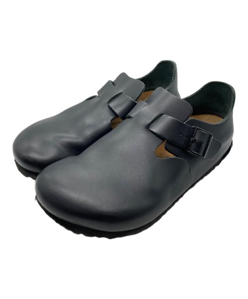 BIRKENSTOCK（ビルケンシュトック）BIRKENSTOCK (ビルケンシュトック) オイルドナチュラルレザーサンダル ブラック サイズ: 26cmの古着・服飾アイテム