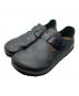 BIRKENSTOCK（ビルケンシュトック）の古着「オイルドナチュラルレザーサンダル」｜ブラック
