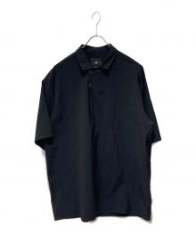 teatora（テアトラ）の古着「CARTRIDGE POLO SHIRT ICE」｜ブラック