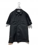 STONE ISLANDストーンアイランド）の古着「半袖シャツ」｜ブラック