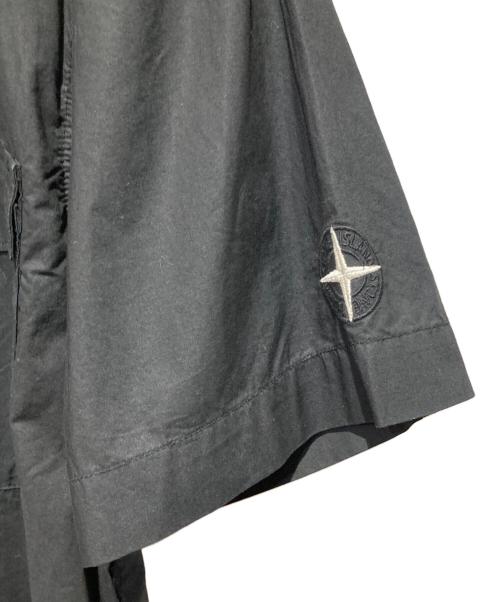 STONE ISLAND（ストーンアイランド）STONE ISLAND (ストーンアイランド) 半袖シャツ ブラック サイズ:Mの古着・服飾アイテム