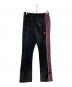 Needles（ニードルズ）の古着「Narrow Track Pant Poly Smooth」｜ブラック