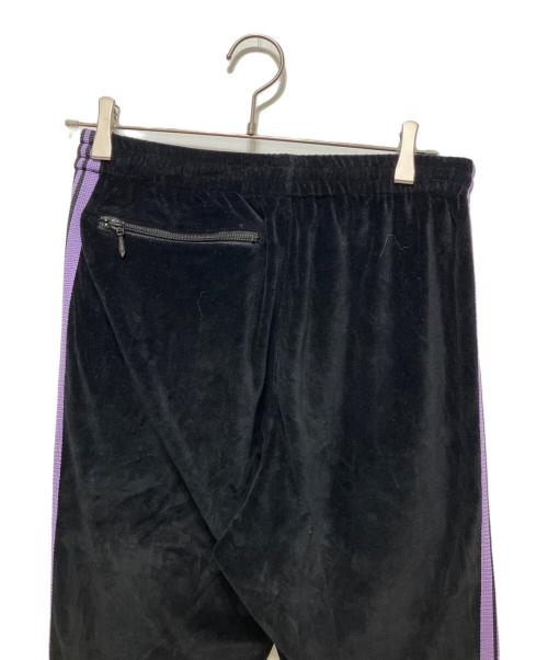 Needles（ニードルズ）Needles (ニードルズ) Narrow Track Pant - C/PE Velour ブラック サイズ:Sの古着・服飾アイテム