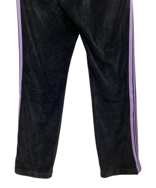 Needles（ニードルズ）Needles (ニードルズ) Narrow Track Pant - C/PE Velour ブラック サイズ:Sの古着・服飾アイテム