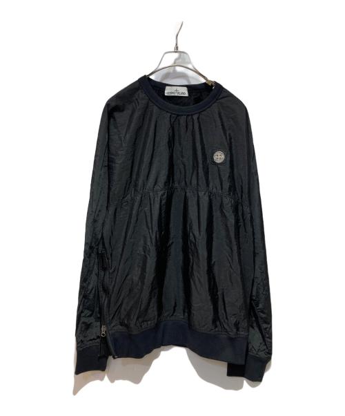 STONE ISLAND（ストーンアイランド）STONE ISLAND (ストーンアイランド) Nylon Metal Watro Sweat ブラック サイズ:Sの古着・服飾アイテム