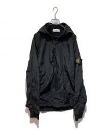 STONE ISLAND（ストーンアイランド）の古着「NYLON METAL HOODED SMOCK」｜ブラック