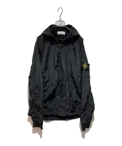 STONE ISLAND（ストーンアイランド）STONE ISLAND (ストーンアイランド) NYLON METAL HOODED SMOCK ブラック サイズ:Mの古着・服飾アイテム