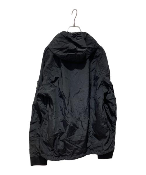 STONE ISLAND（ストーンアイランド）STONE ISLAND (ストーンアイランド) NYLON METAL HOODED SMOCK ブラック サイズ:Mの古着・服飾アイテム