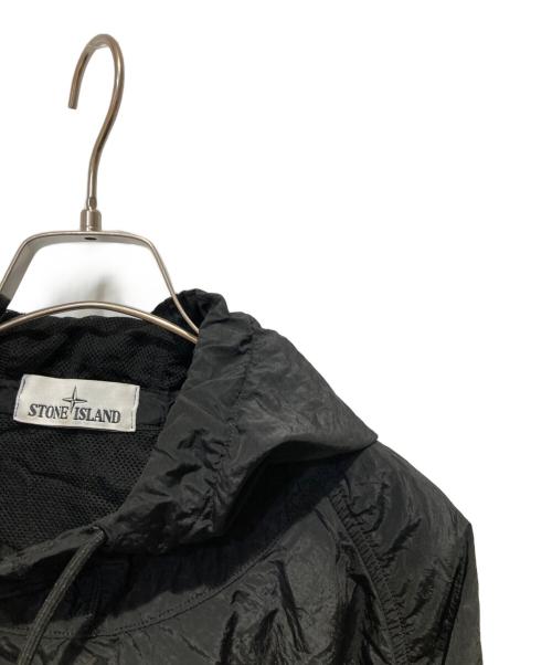 STONE ISLAND（ストーンアイランド）STONE ISLAND (ストーンアイランド) NYLON METAL HOODED SMOCK ブラック サイズ:Mの古着・服飾アイテム