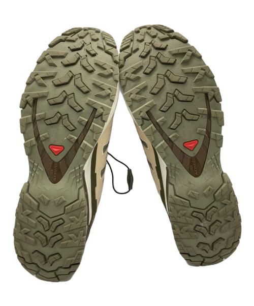 SALOMON（サロモン）SALOMON (サロモン) XA PRO 3D V9 ベージュ×グリーン サイズ:30cmの古着・服飾アイテム