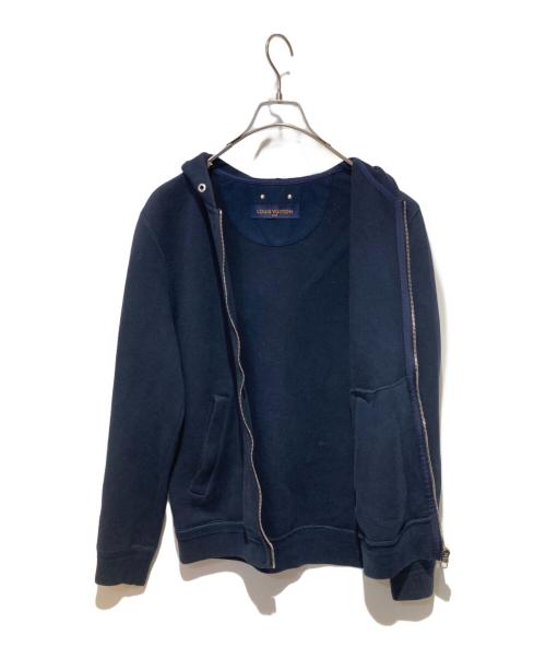 LOUIS VUITTON（ルイ ヴィトン）LOUIS VUITTON (ルイ ヴィトン) ジップパーカー ネイビー サイズ:XSの古着・服飾アイテム