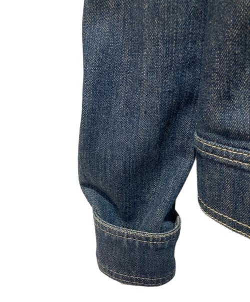 GUCCI（グッチ）GUCCI (グッチ) シェリーラインデニムジャケット インディゴ サイズ:SIZE 38の古着・服飾アイテム