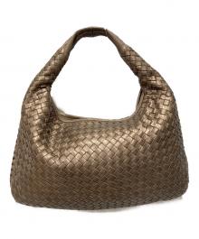 BOTTEGA VENETA（ボッテガベネタ）の古着「ホーボーバッグ」｜ベージュ
