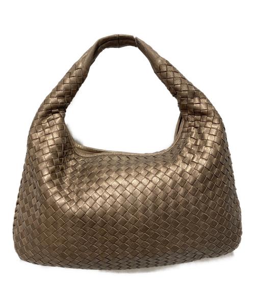 BOTTEGA VENETA（ボッテガベネタ）BOTTEGA VENETA (ボッテガベネタ) ホーボーバッグ ベージュの古着・服飾アイテム