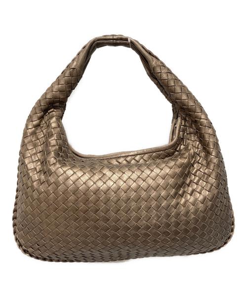 BOTTEGA VENETA（ボッテガベネタ）BOTTEGA VENETA (ボッテガベネタ) ホーボーバッグ ベージュの古着・服飾アイテム