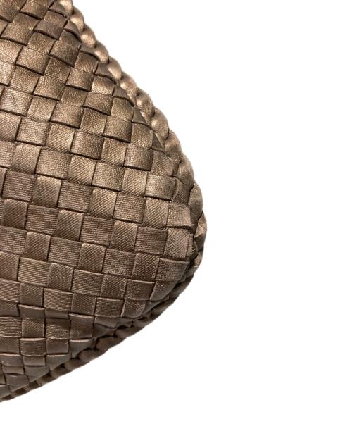 BOTTEGA VENETA（ボッテガベネタ）BOTTEGA VENETA (ボッテガベネタ) ホーボーバッグ ベージュの古着・服飾アイテム