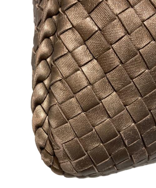 BOTTEGA VENETA（ボッテガベネタ）BOTTEGA VENETA (ボッテガベネタ) ホーボーバッグ ベージュの古着・服飾アイテム