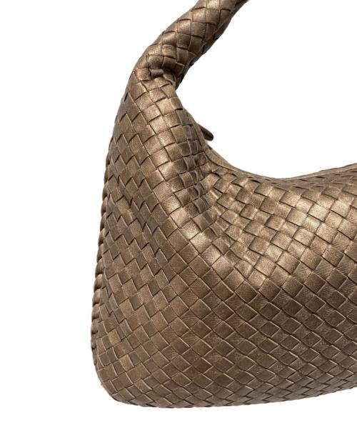 BOTTEGA VENETA（ボッテガベネタ）BOTTEGA VENETA (ボッテガベネタ) ホーボーバッグ ベージュの古着・服飾アイテム