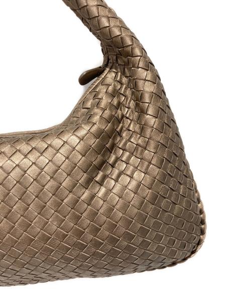 BOTTEGA VENETA（ボッテガベネタ）BOTTEGA VENETA (ボッテガベネタ) ホーボーバッグ ベージュの古着・服飾アイテム