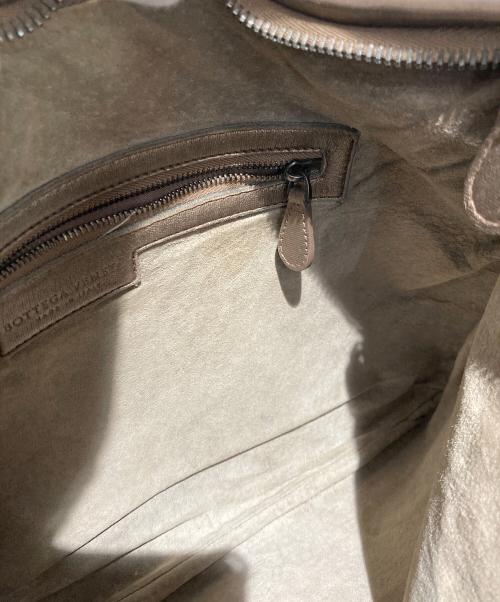 BOTTEGA VENETA（ボッテガベネタ）BOTTEGA VENETA (ボッテガベネタ) ホーボーバッグ ベージュの古着・服飾アイテム
