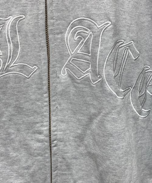 PALACE（パレス）PALACE (パレス) ESTABLISHED ZIP FUNNEL グレー サイズ:Ｌの古着・服飾アイテム