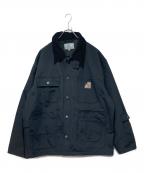 Carhartt WIP×Invincibleカーハート ワーク イン プログレス×インヴィンシブル）の古着「15 CHORE COAT」｜ブラック