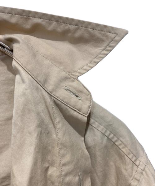 AURALEE（オーラリー）AURALEE (オーラリー) WASHED FINX TWILL BIG HALF SLEEVED SHIRTS ベージュ サイズ:4の古着・服飾アイテム