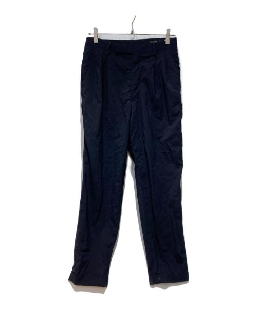 COMOLI（コモリ）COMOLI (コモリ) ウール 2タックパンツ ネイビー サイズ:1の古着・服飾アイテム