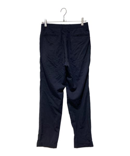 COMOLI（コモリ）COMOLI (コモリ) ウール 2タックパンツ ネイビー サイズ:1の古着・服飾アイテム