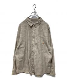 EVISEN（エビセン）の古着「オープンカラーシャツ」｜ベージュ