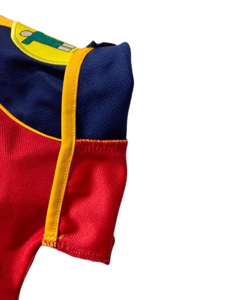 adidas（アディダス）adidas (アディダス) ゲームシャツ レッド サイズ:XXOの古着・服飾アイテム